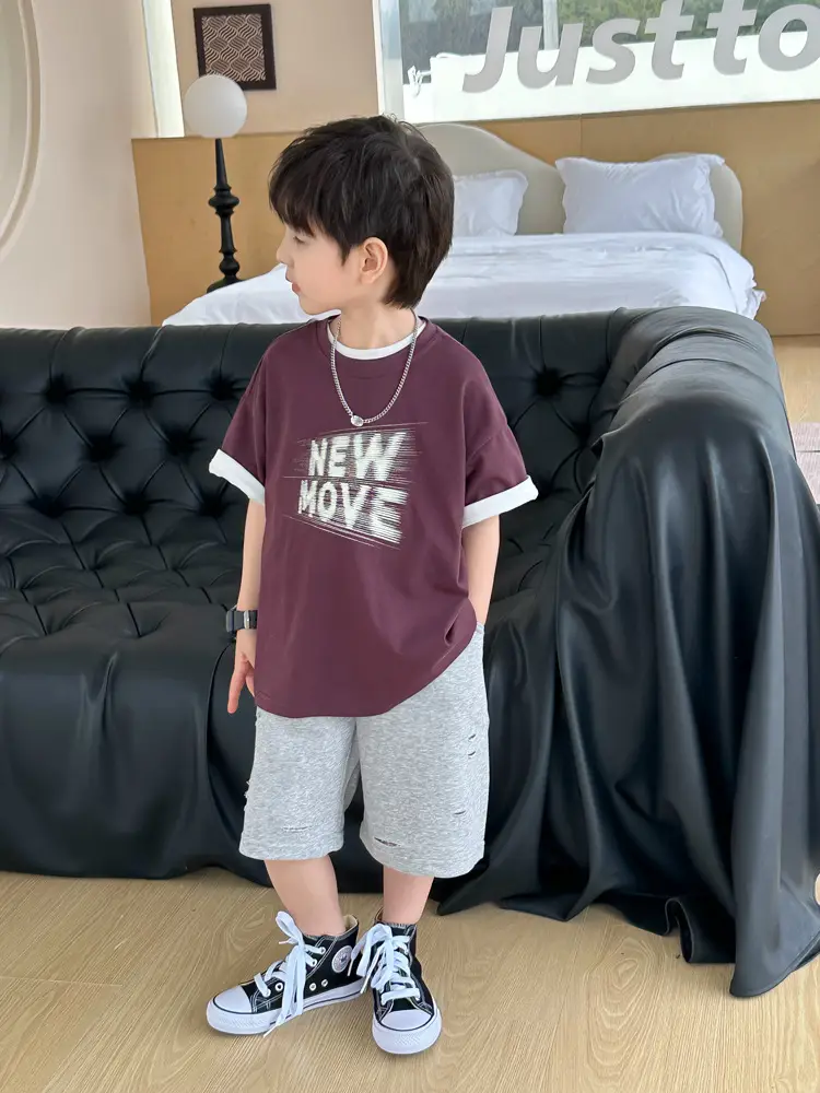 Boys T-Shirt New Logo Summer 2025 Kids — feature 27