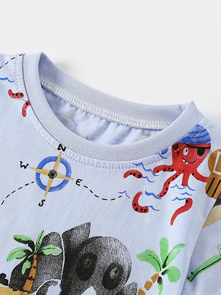 Malwee Boys Printed T-Shirt Summer Wear - Image 6