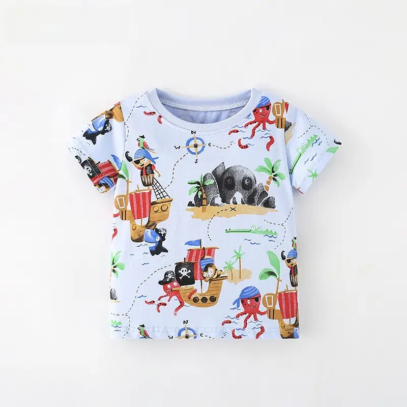 Malwee Boys Printed T-Shirt Summer Wear - Image 3
