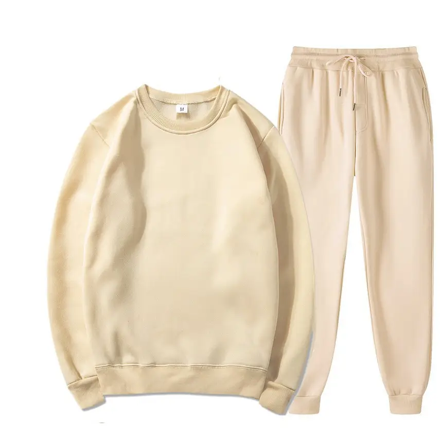 Men Grey Cotton Sweatshirt Trousers Set