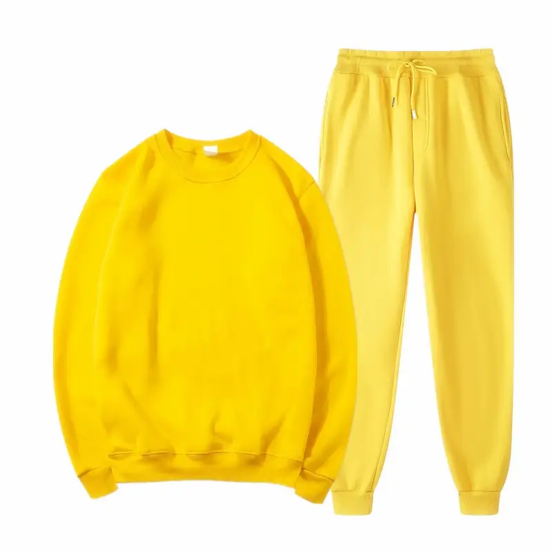 Men Grey Cotton Sweatshirt Trousers Set