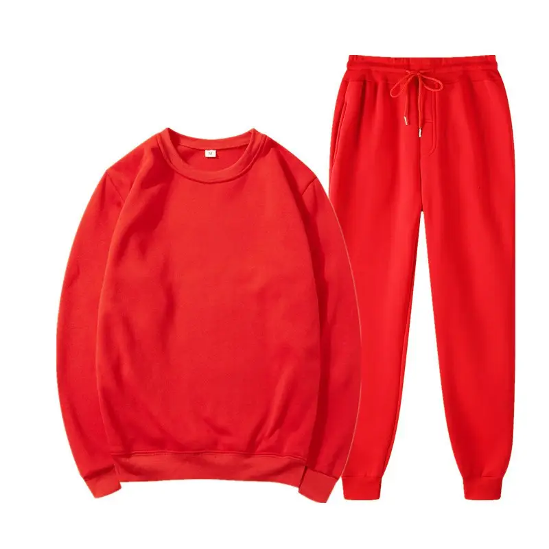 Men Grey Cotton Sweatshirt Trousers Set