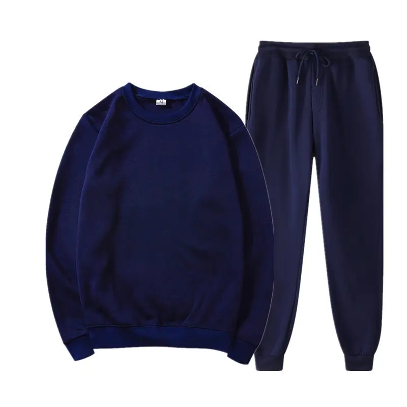 Men Grey Cotton Sweatshirt Trousers Set