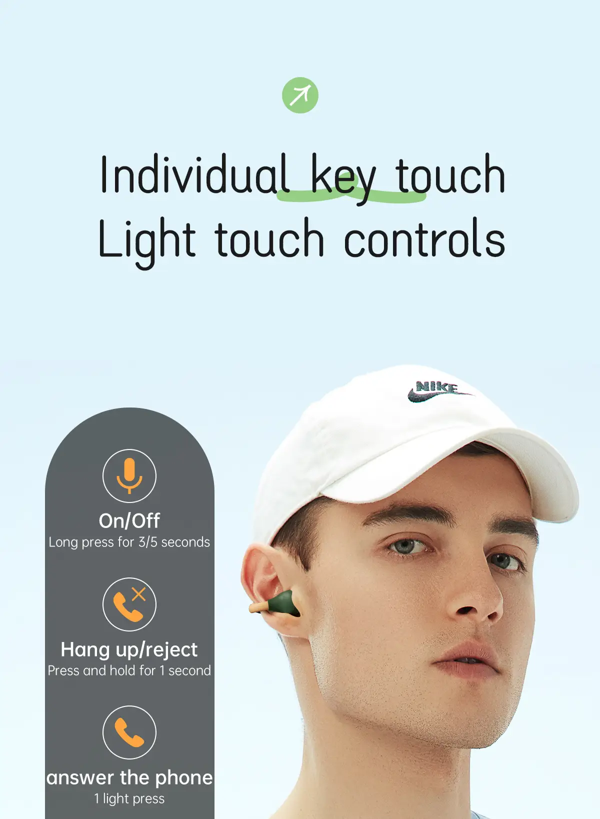 True Wireless Earbuds with Heavy Bass & Long Battery Life β feature 25