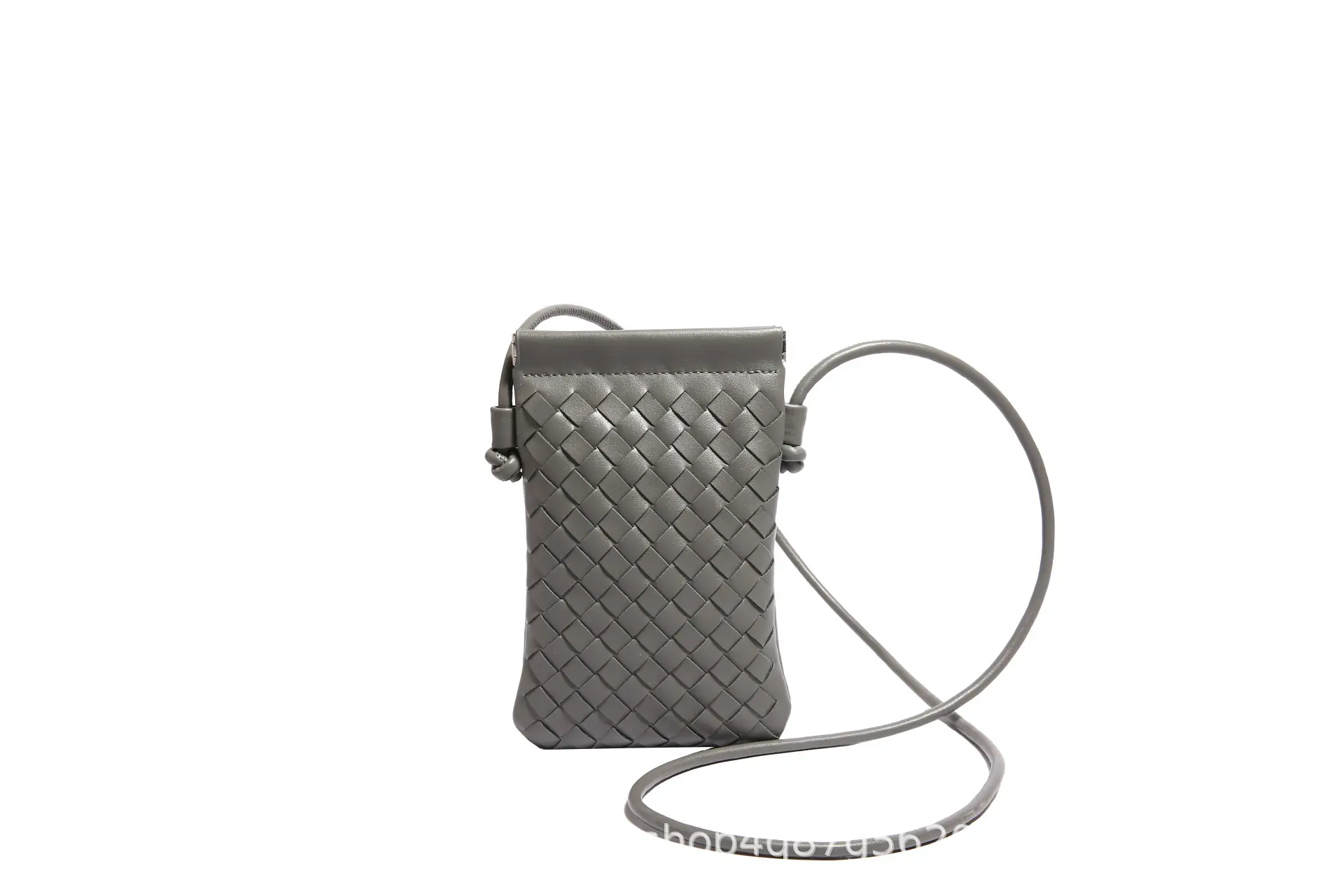 Mini Handwoven Shoulder Bag Beige Crossbody