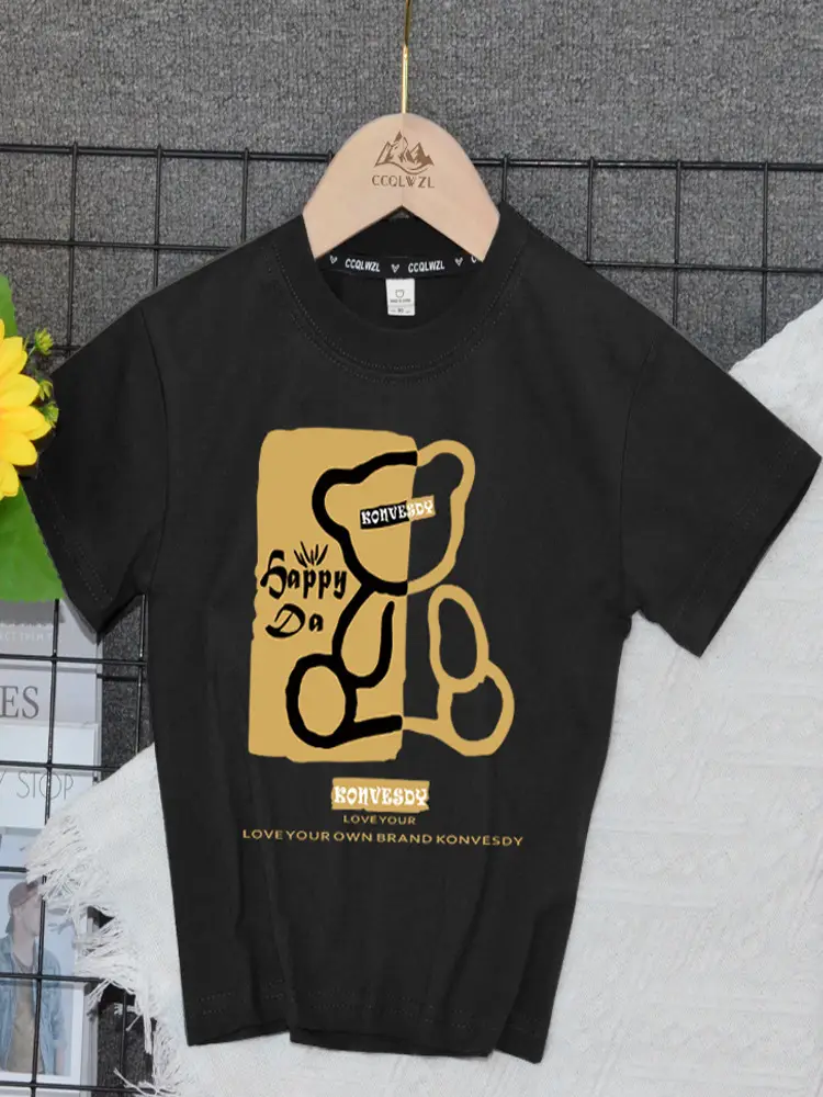 Boys Cotton Summer T-Shirt White 2024 - Image 14