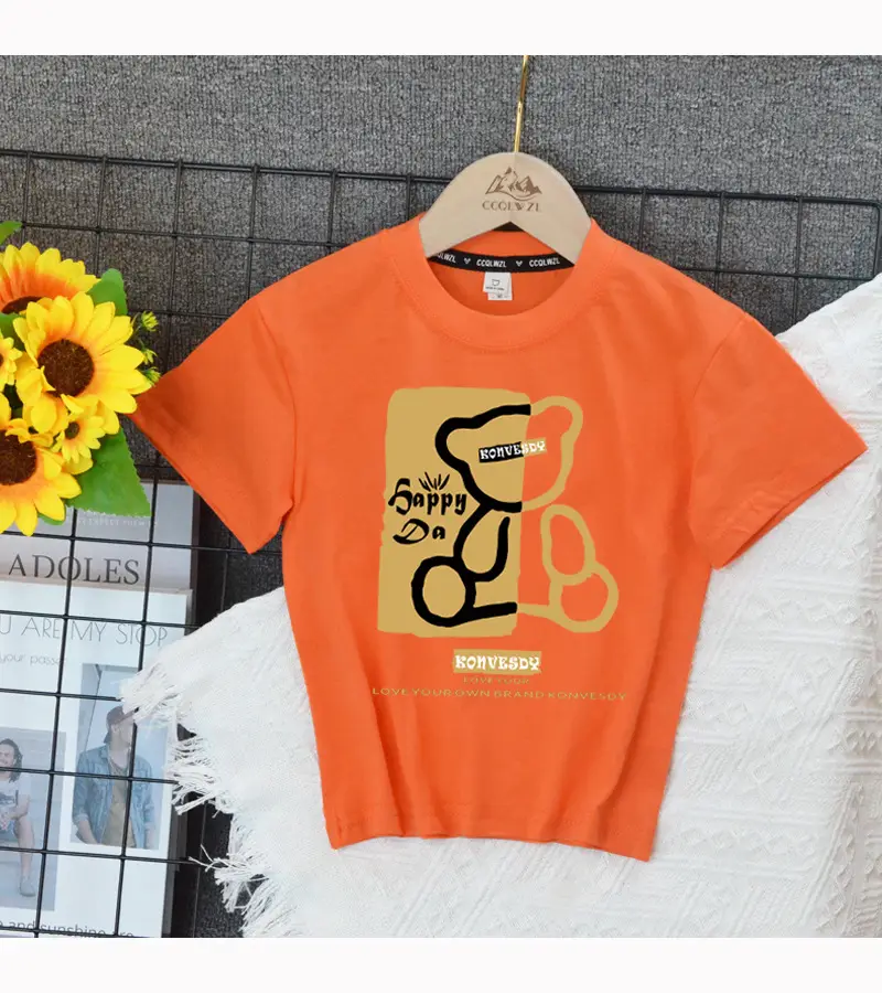Boys Cotton Summer T-Shirt White 2024 — feature 11