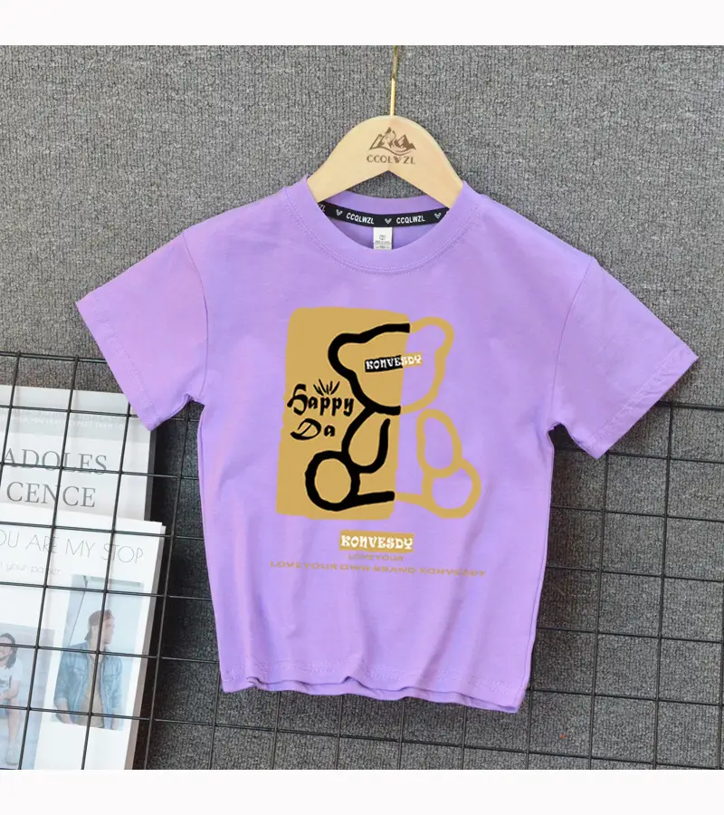 Boys Cotton Summer T-Shirt White 2024 — feature 13