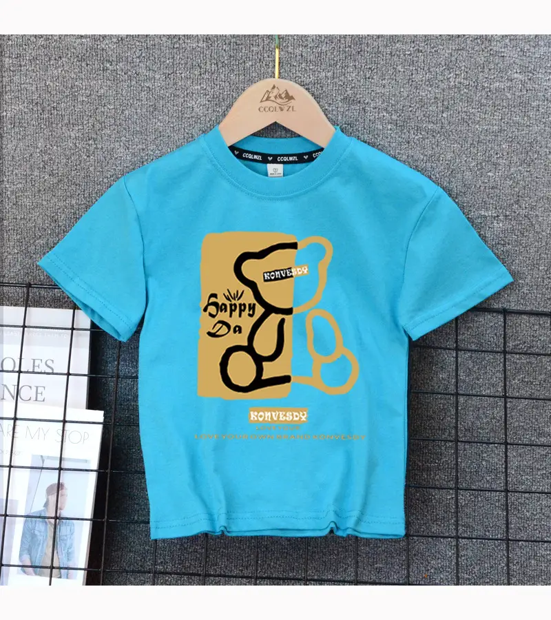 Boys Cotton Summer T-Shirt White 2024 — feature 14