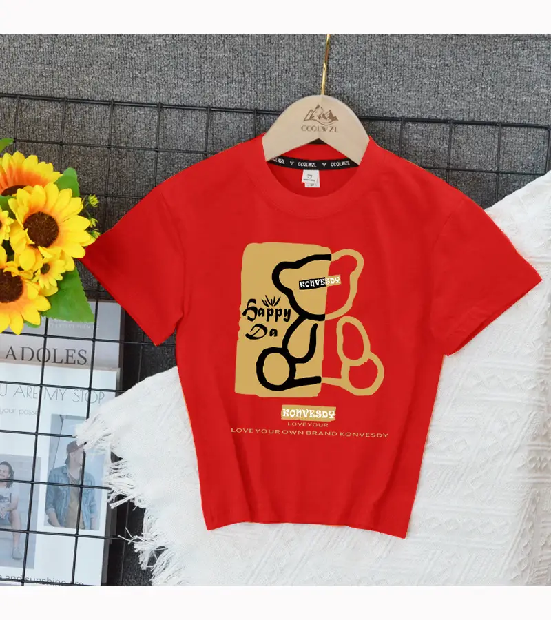 Boys Cotton Summer T-Shirt White 2024 — feature 8