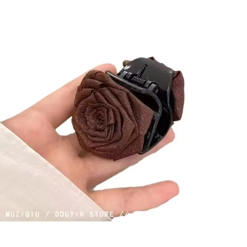 Three-Dimensional Rose Hairpin for Women Elegant Summer - Image 7