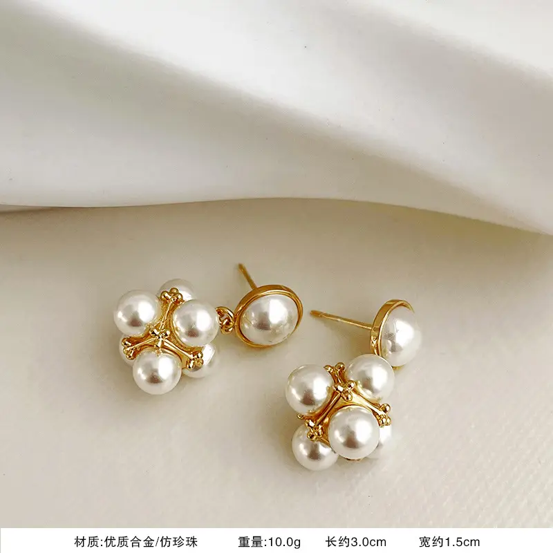 S925 Silver Needle Earrings for Women Light Luxury Geometric Design — feature 13