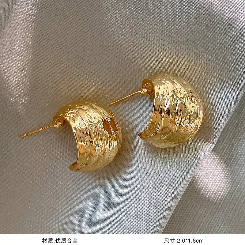S925 Silver Needle Earrings for Women Light Luxury Geometric Design - Image 17