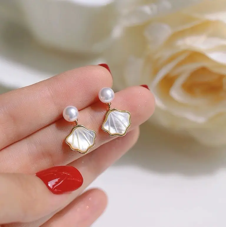 S925 Silver Needle Earrings for Women Light Luxury Geometric Design - Image 19