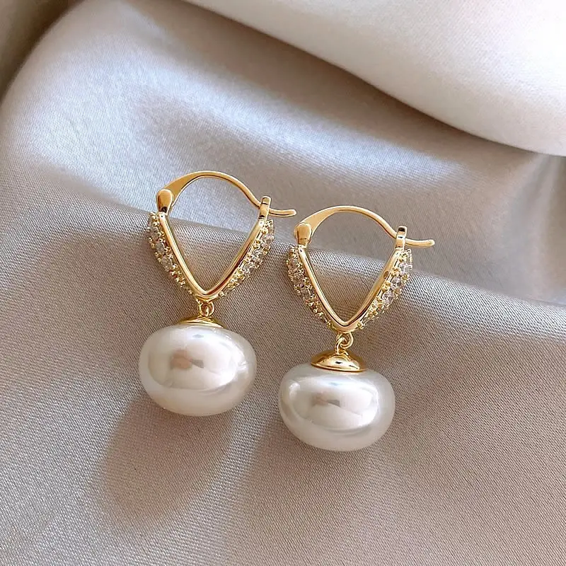 S925 Silver Needle Earrings for Women Light Luxury Geometric Design - Image 31