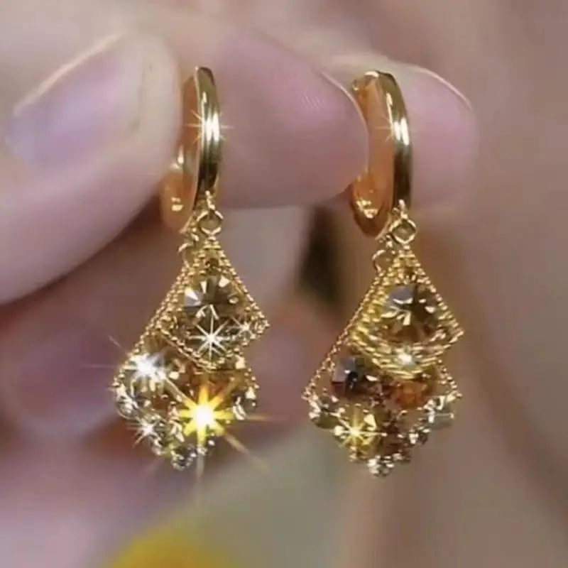 S925 Silver Needle Earrings for Women Light Luxury Geometric Design - Image 38