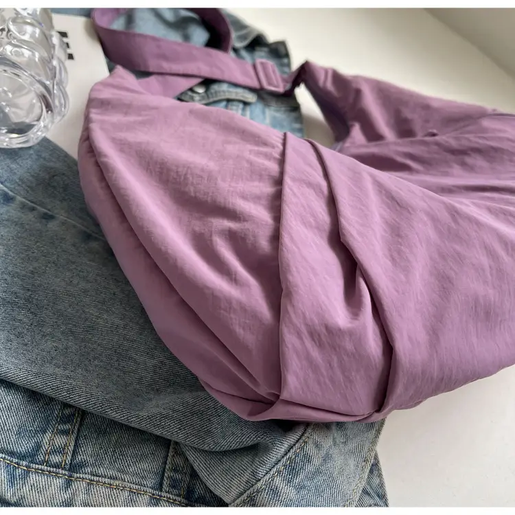 Retro Crossbody Bag for College Women Nylon Padded — feature 29