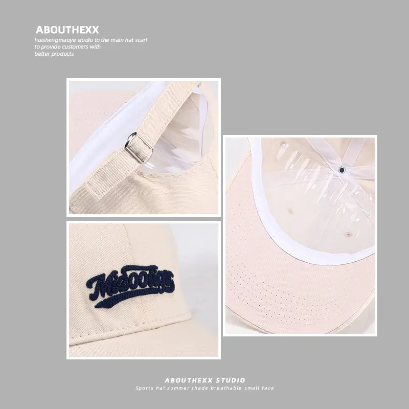Men Women Baseball Cap Letter Embroidery Curved Eave - Image 10