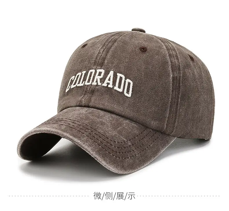 Men's Colorado Letter Embroidered Baseball Cap — feature 6