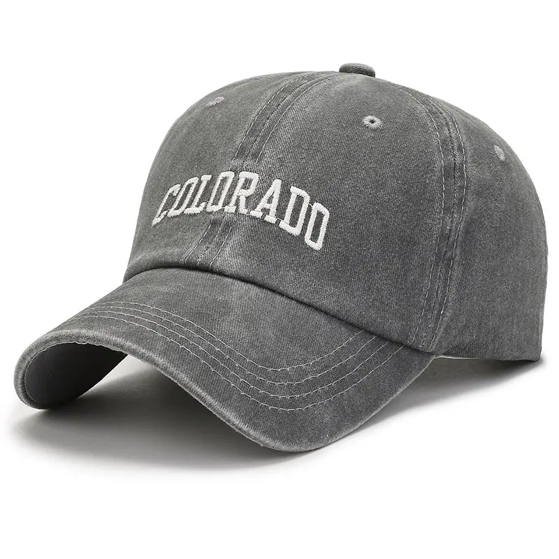 Men's Colorado Letter Embroidered Baseball Cap