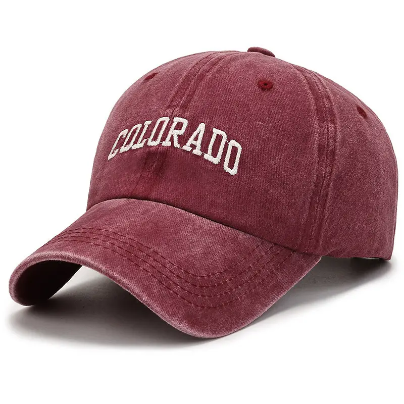 Men's Colorado Letter Embroidered Baseball Cap