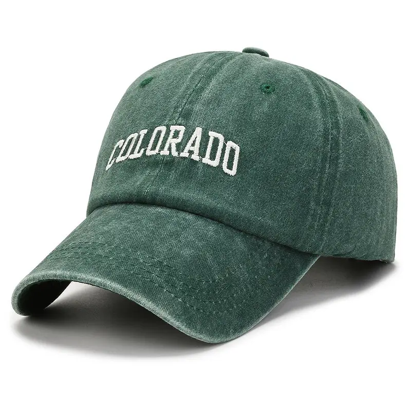 Men's Colorado Letter Embroidered Baseball Cap