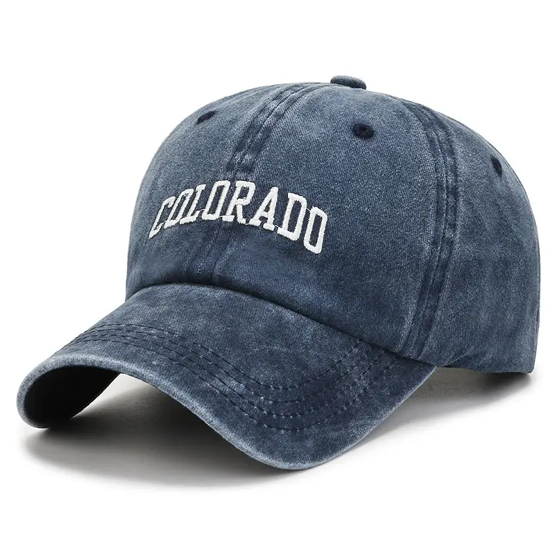 Men's Colorado Letter Embroidered Baseball Cap