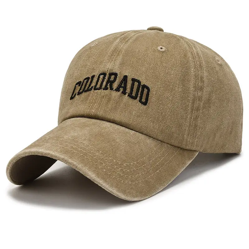 Men's Colorado Letter Embroidered Baseball Cap