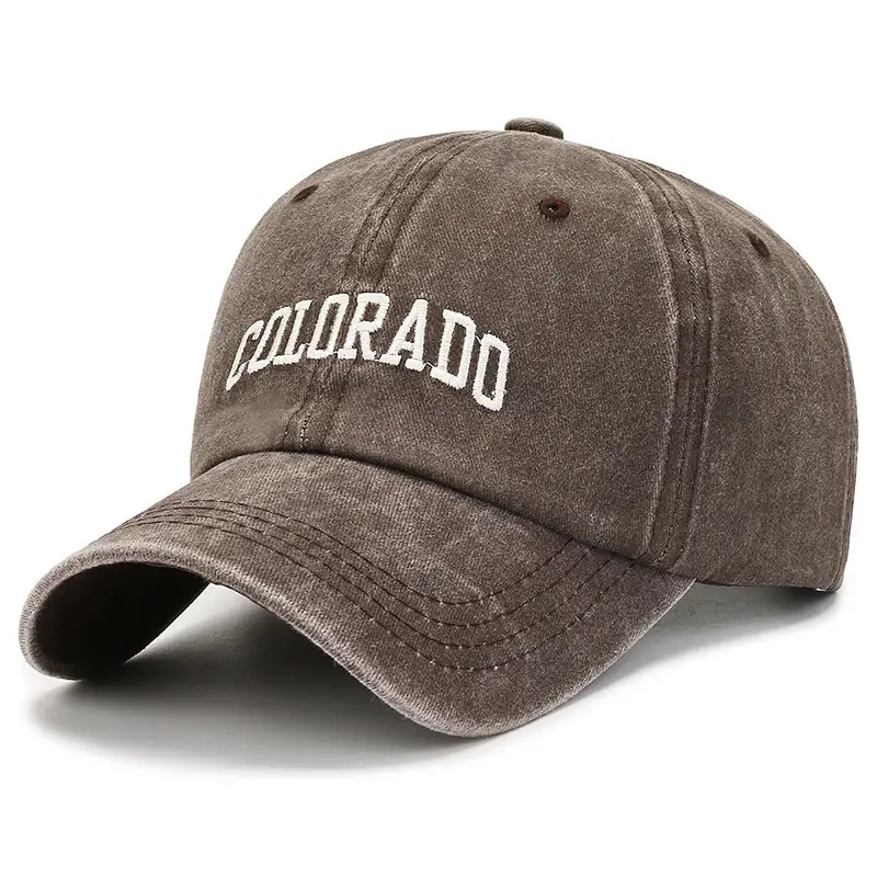 Men's Colorado Letter Embroidered Baseball Cap