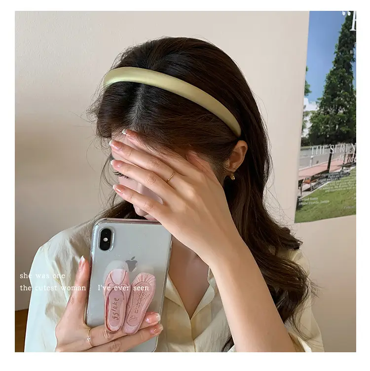 Women's French Style Hair Hoop White 2023 New — feature 3