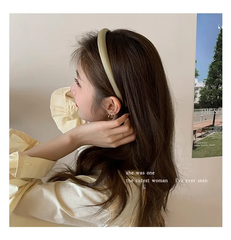 Women's French Style Hair Hoop White 2023 New — feature 4