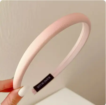 Women's French Style Hair Hoop White 2023 New - Image 3