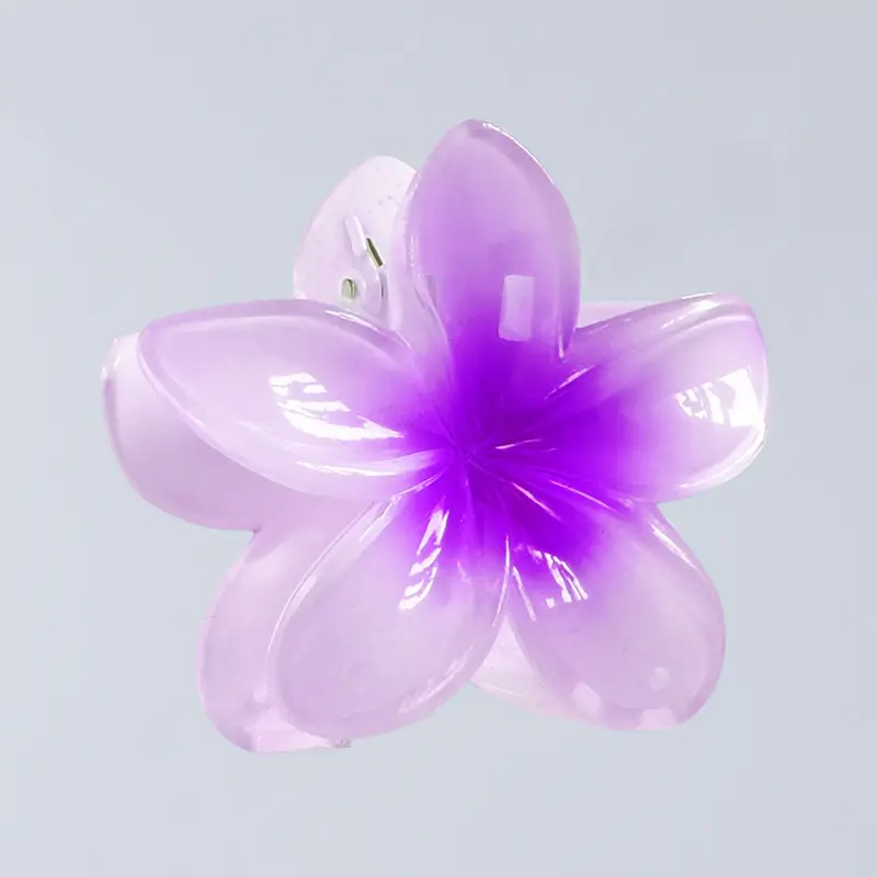 2# Violet 8cm Egg Flower Clamp