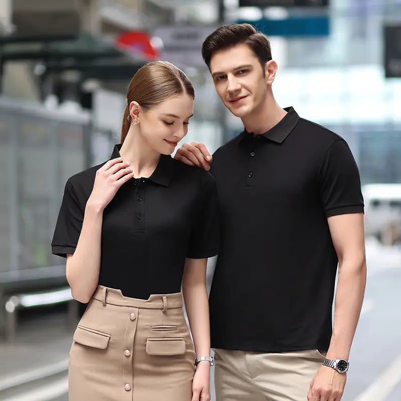 Men Beige Polo Shirt Summer Casual Wear - Image 12