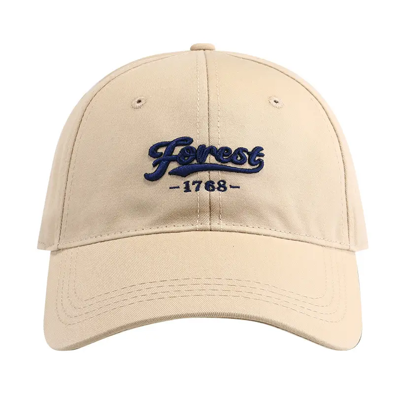 Women 3D Embroidered Baseball Caps 2024 New