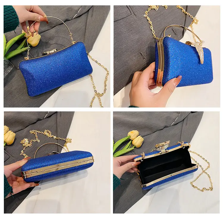 Red Embroidered Chain Handbag for Women — feature 16
