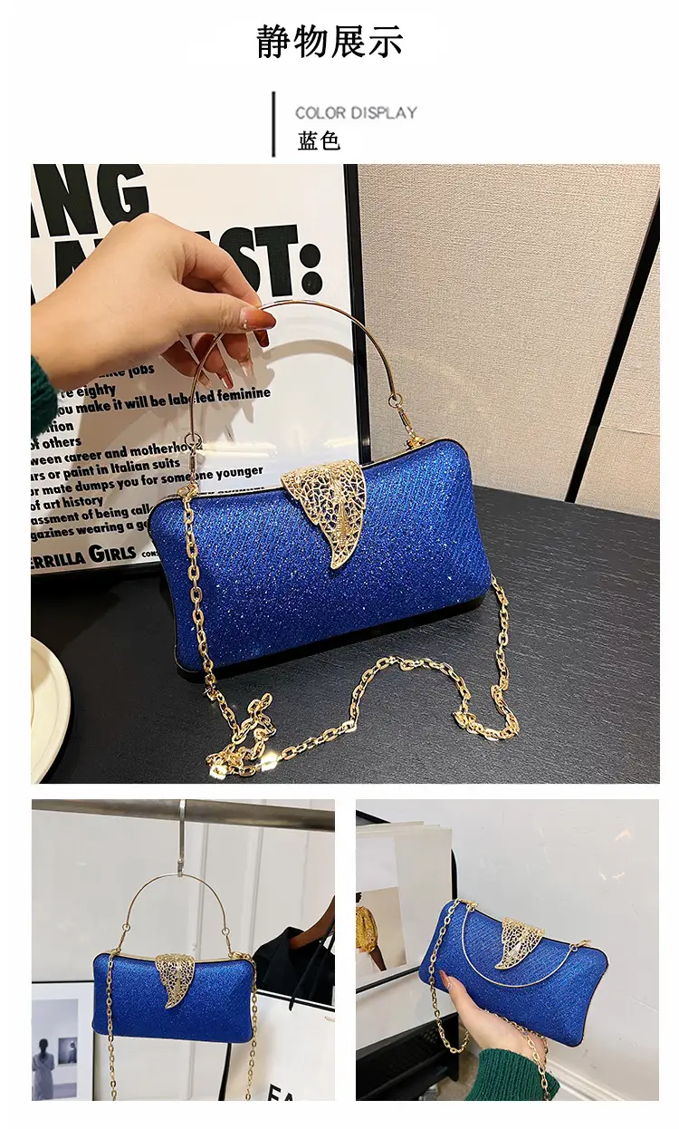 Red Embroidered Chain Handbag for Women — feature 18