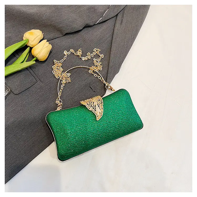 Red Embroidered Chain Handbag for Women — feature 24