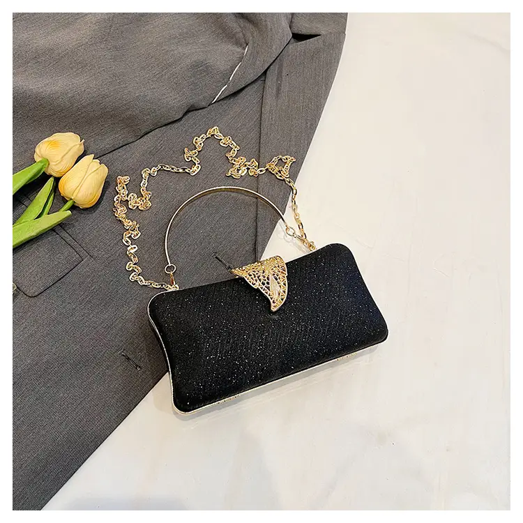 Red Embroidered Chain Handbag for Women — feature 29