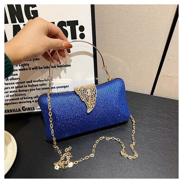 Red Embroidered Chain Handbag for Women — feature 41
