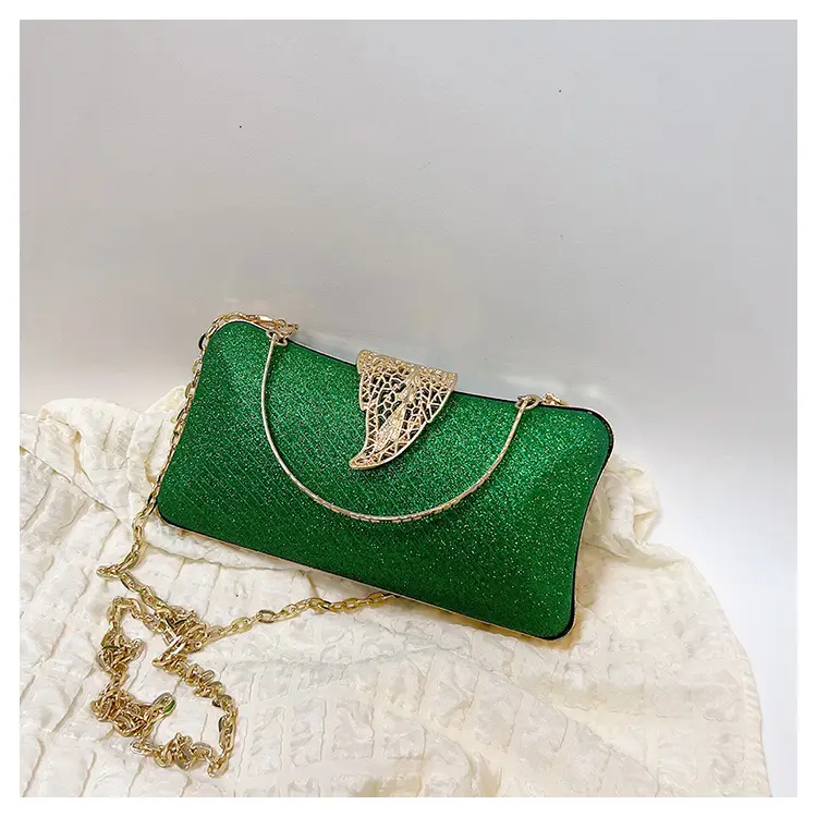 Red Embroidered Chain Handbag for Women — feature 50