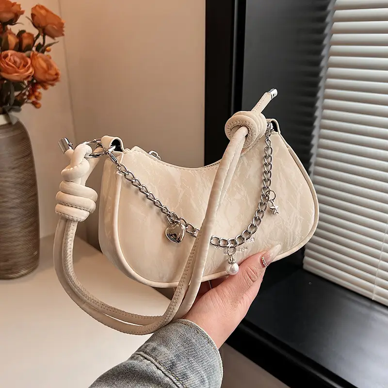 Pink Korean Style Shoulder Crossbody Bag for Girls - Image 6