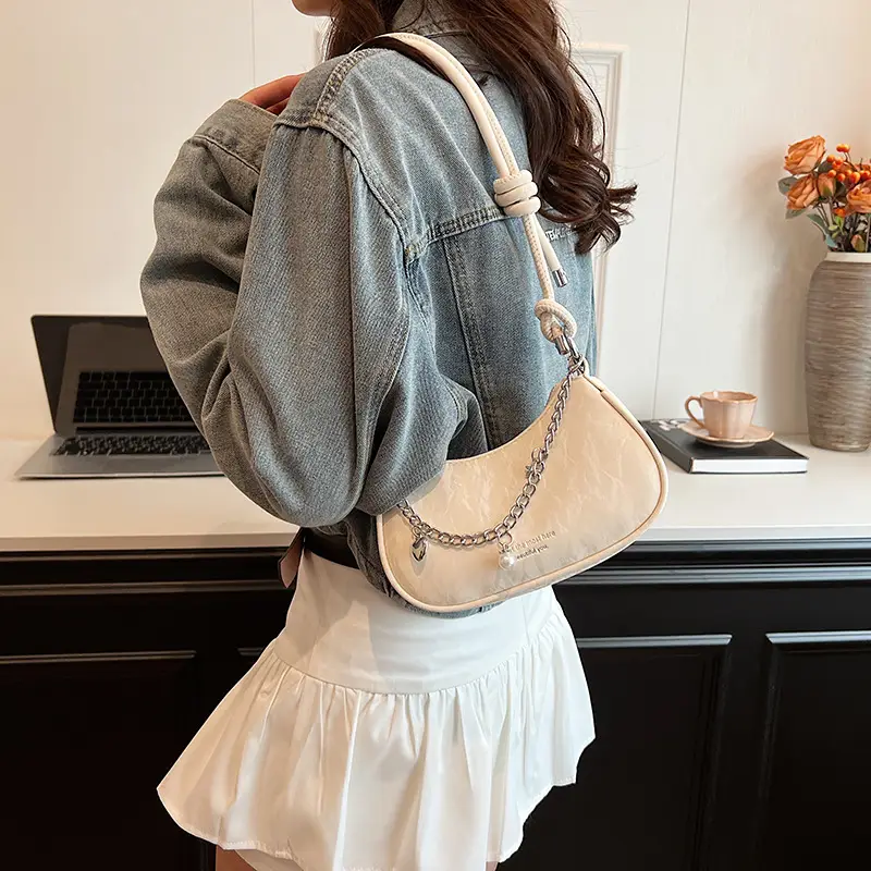 Pink Korean Style Shoulder Crossbody Bag for Girls — feature 31