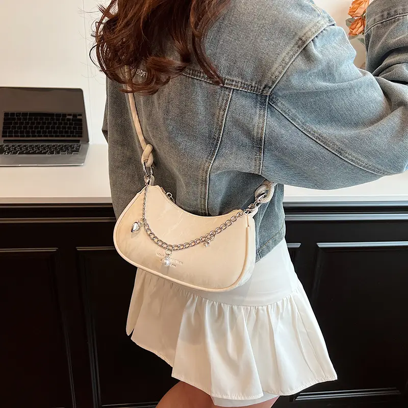 Pink Korean Style Shoulder Crossbody Bag for Girls — feature 32