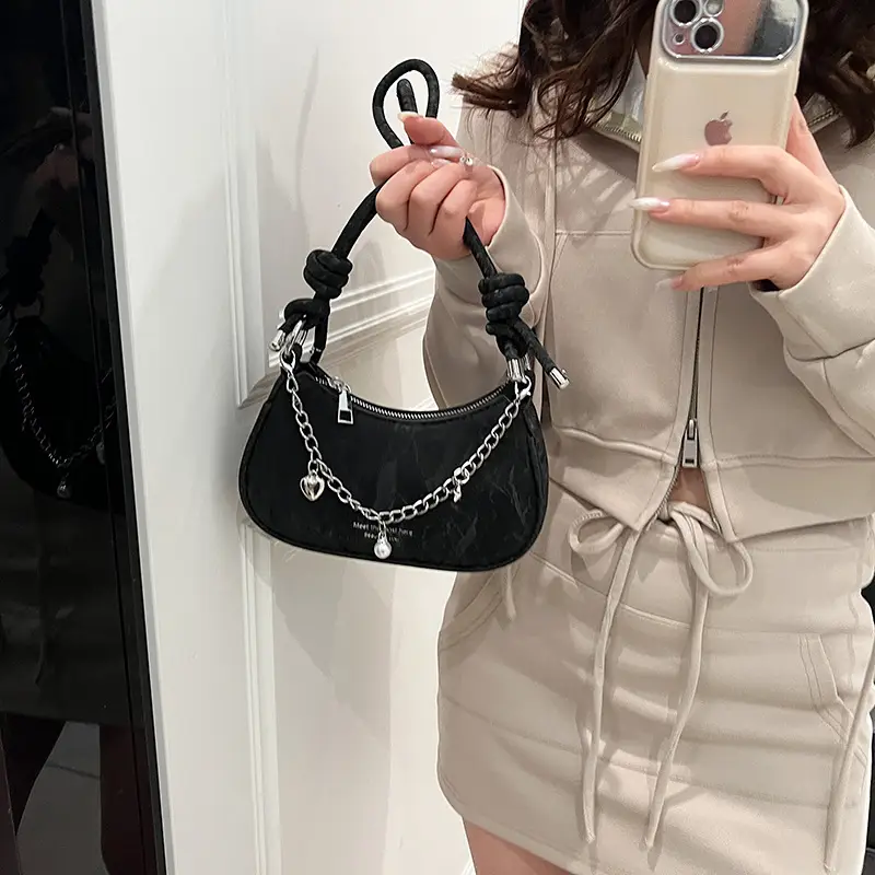 Pink Korean Style Shoulder Crossbody Bag for Girls — feature 37