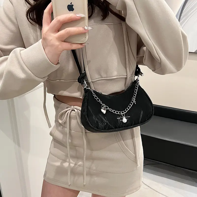 Pink Korean Style Shoulder Crossbody Bag for Girls — feature 38