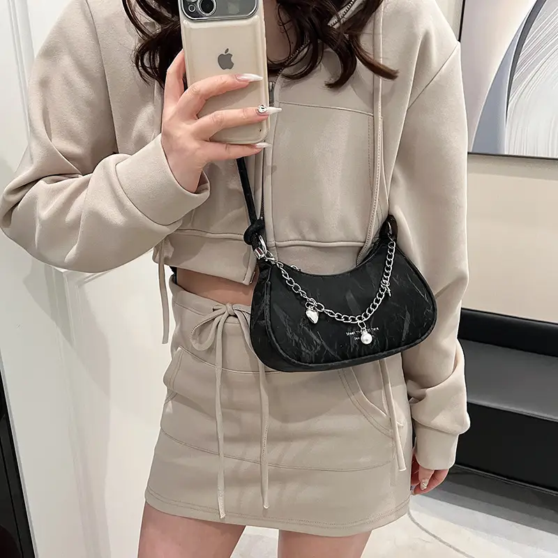 Pink Korean Style Shoulder Crossbody Bag for Girls — feature 39