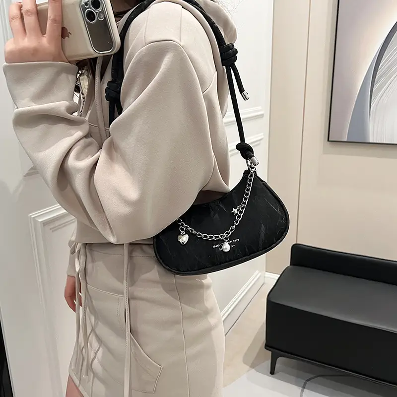 Pink Korean Style Shoulder Crossbody Bag for Girls — feature 41
