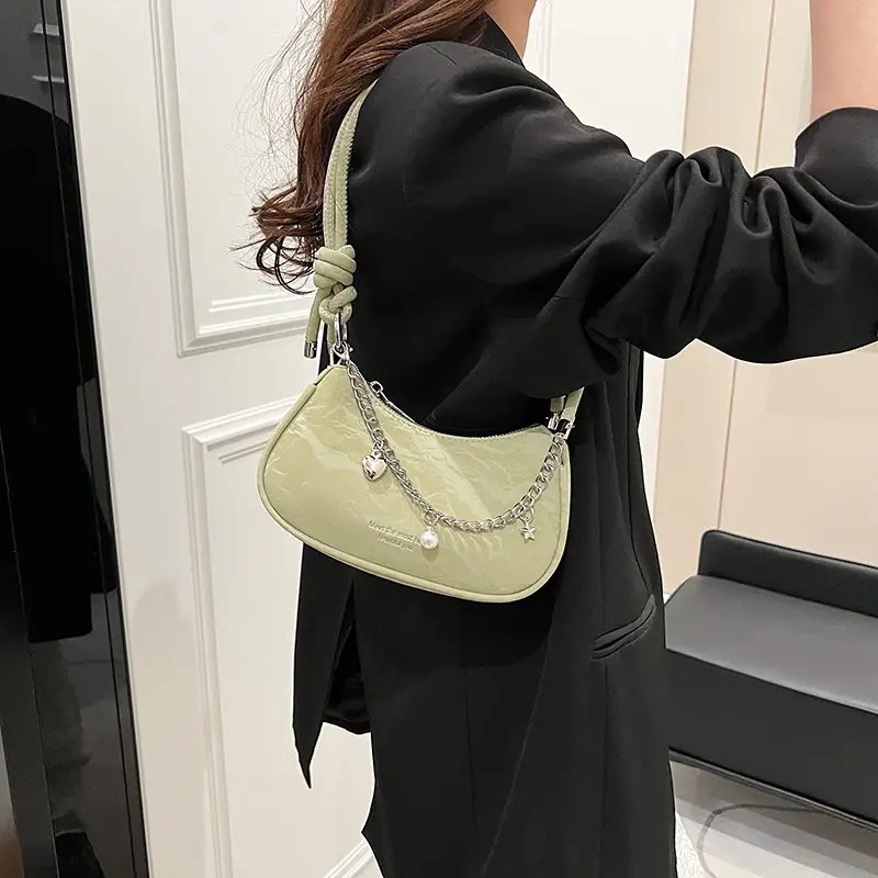 Pink Korean Style Shoulder Crossbody Bag for Girls — feature 45