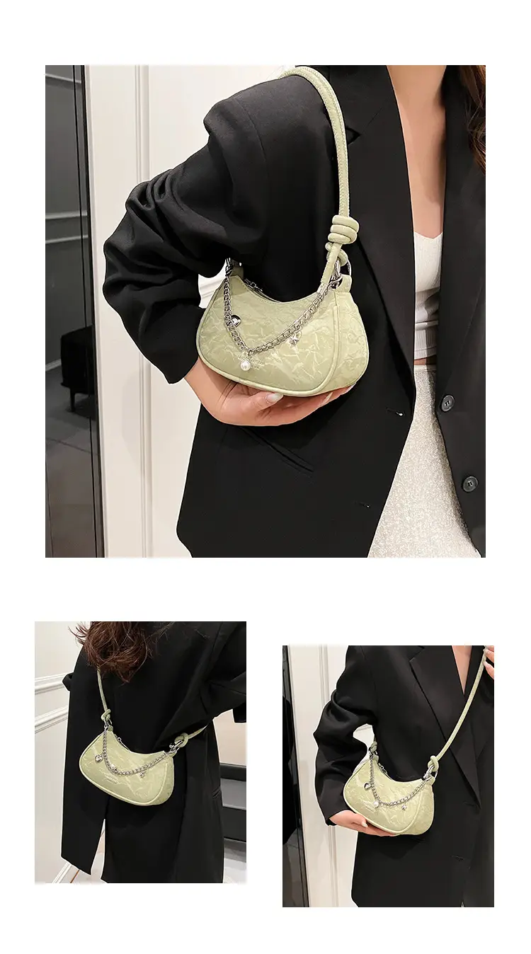 Pink Korean Style Shoulder Crossbody Bag for Girls — feature 6